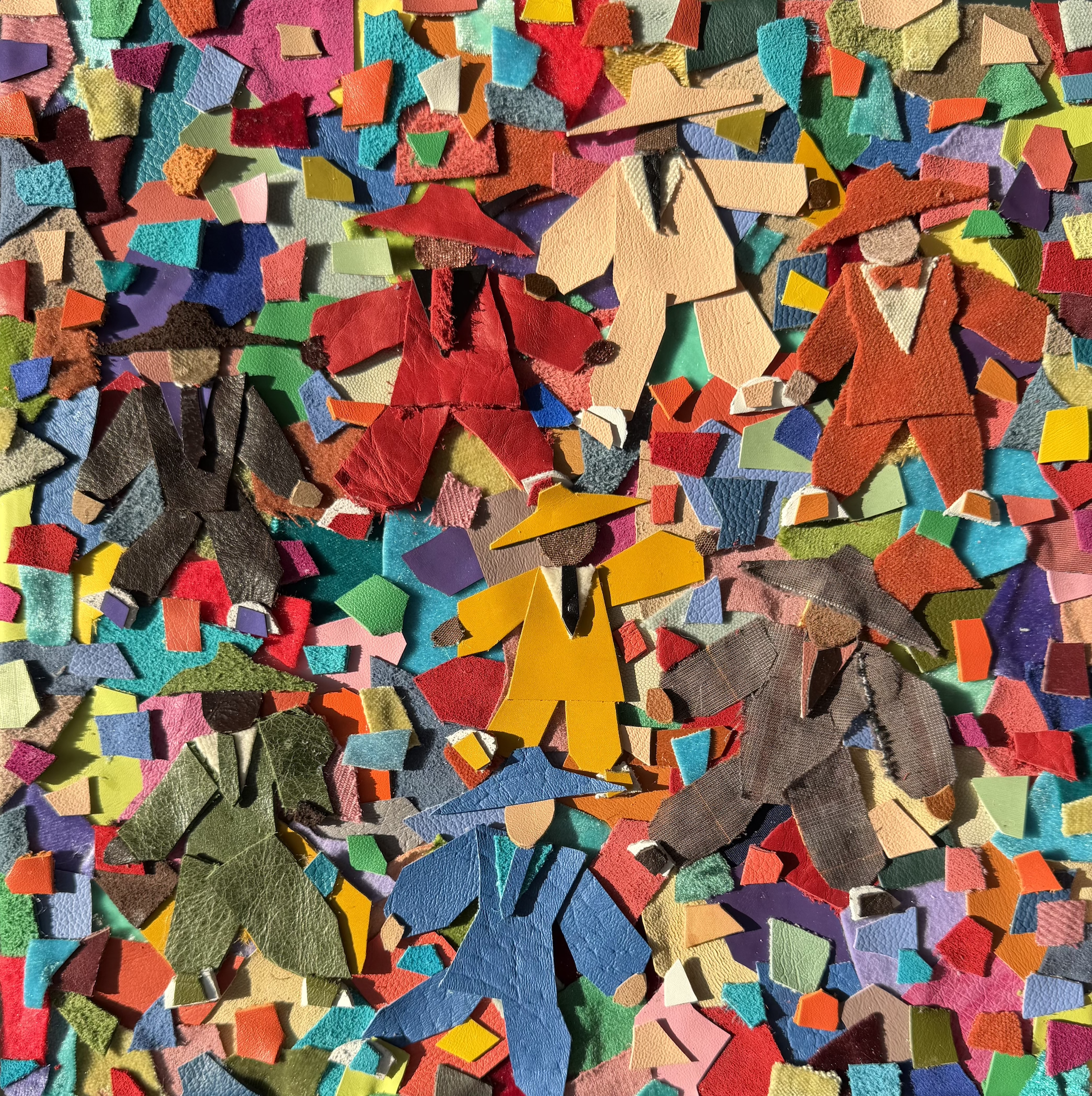 Jazz Roots and Root Suits, 2025
Mixed Media Materials on Canvas
12in x 12in 
SOLD
*On View 