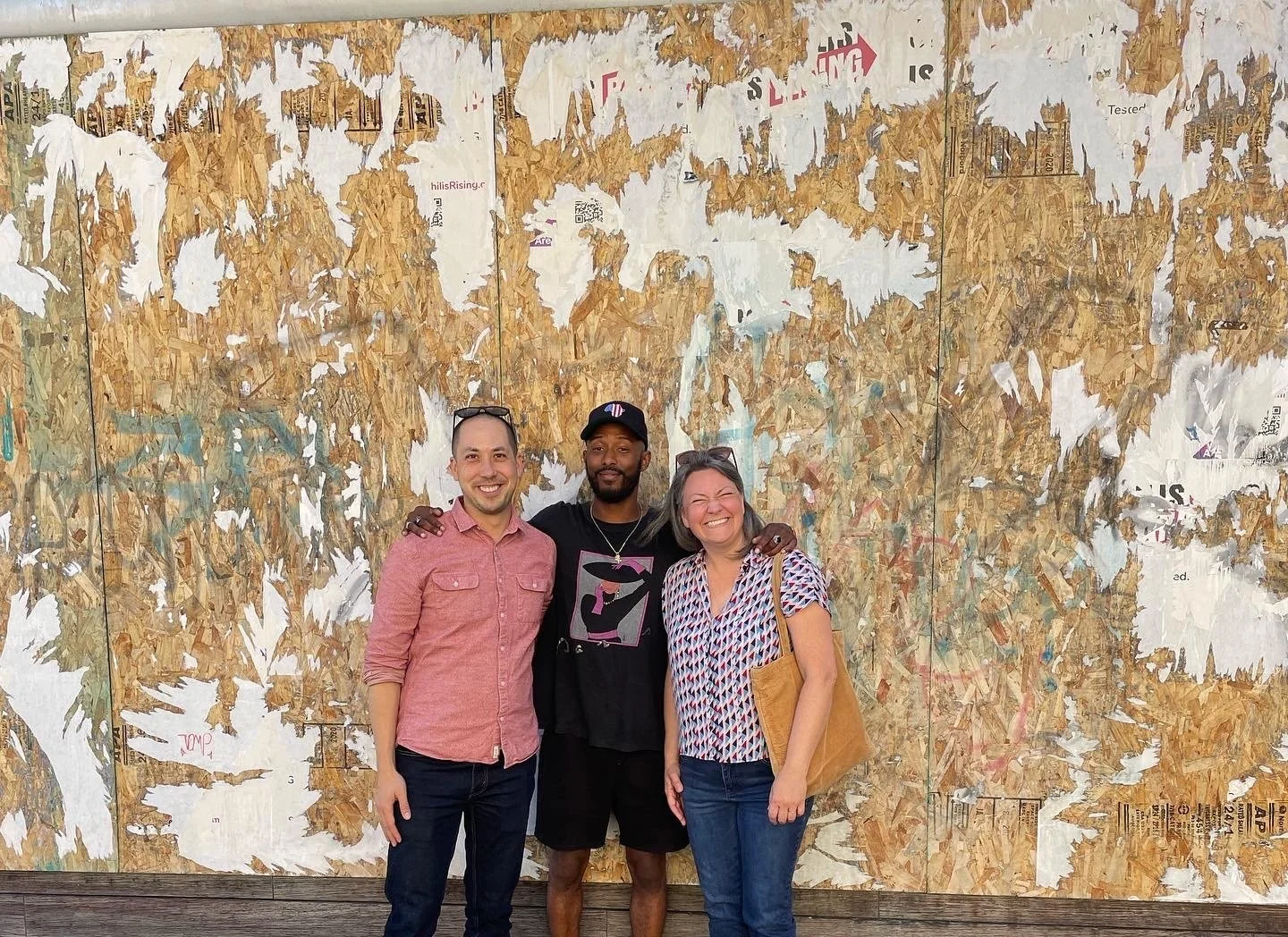 Michael from Spaceworks and Karen Choo from NW Sinfoneitta 