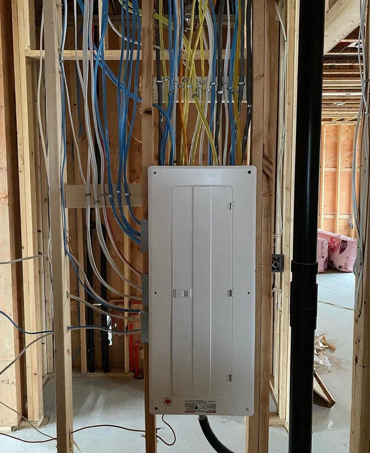 Panel Rough-in For House