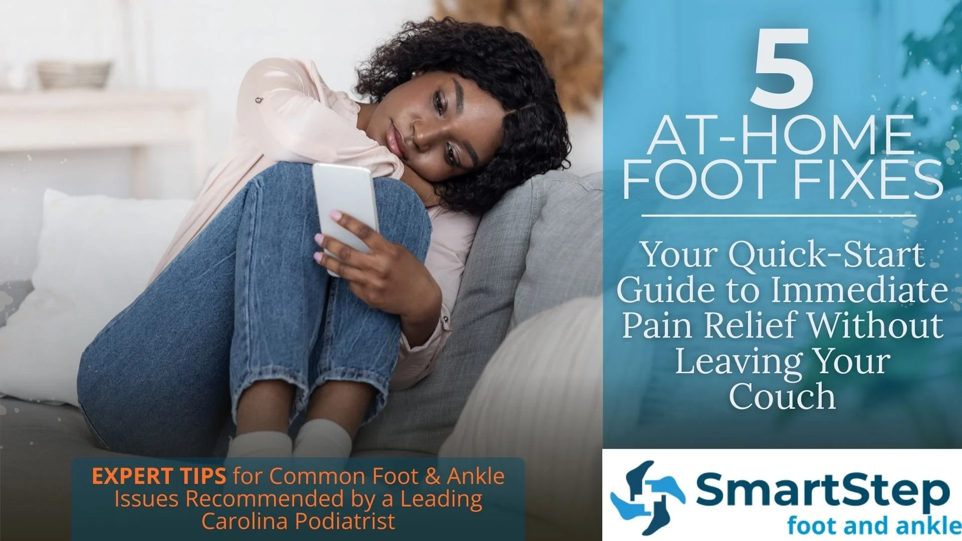 E-book produced by Charlotte Content Marketing for client SmartStep Foot and Ankle in Charlotte, NC