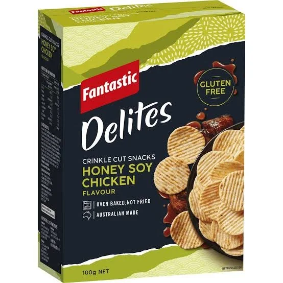 Fantastic Delites Honey Soy Chicken Snacks - 100g