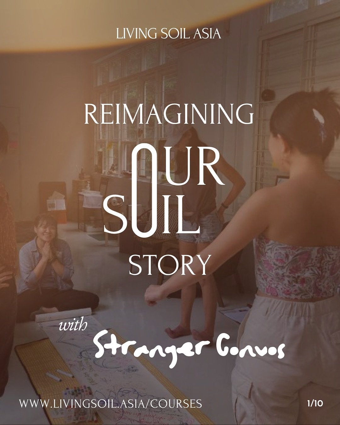 Reimagining Our Soil Story with Stranger Convos @strangerconvos 

Join us in our last course of the year, Reimagining Our Soil Story which will be aptly held in an inspiring space at Pearl&rsquo;s Hill Terrace - Stranger Convos&rsquo; home base 💫

W