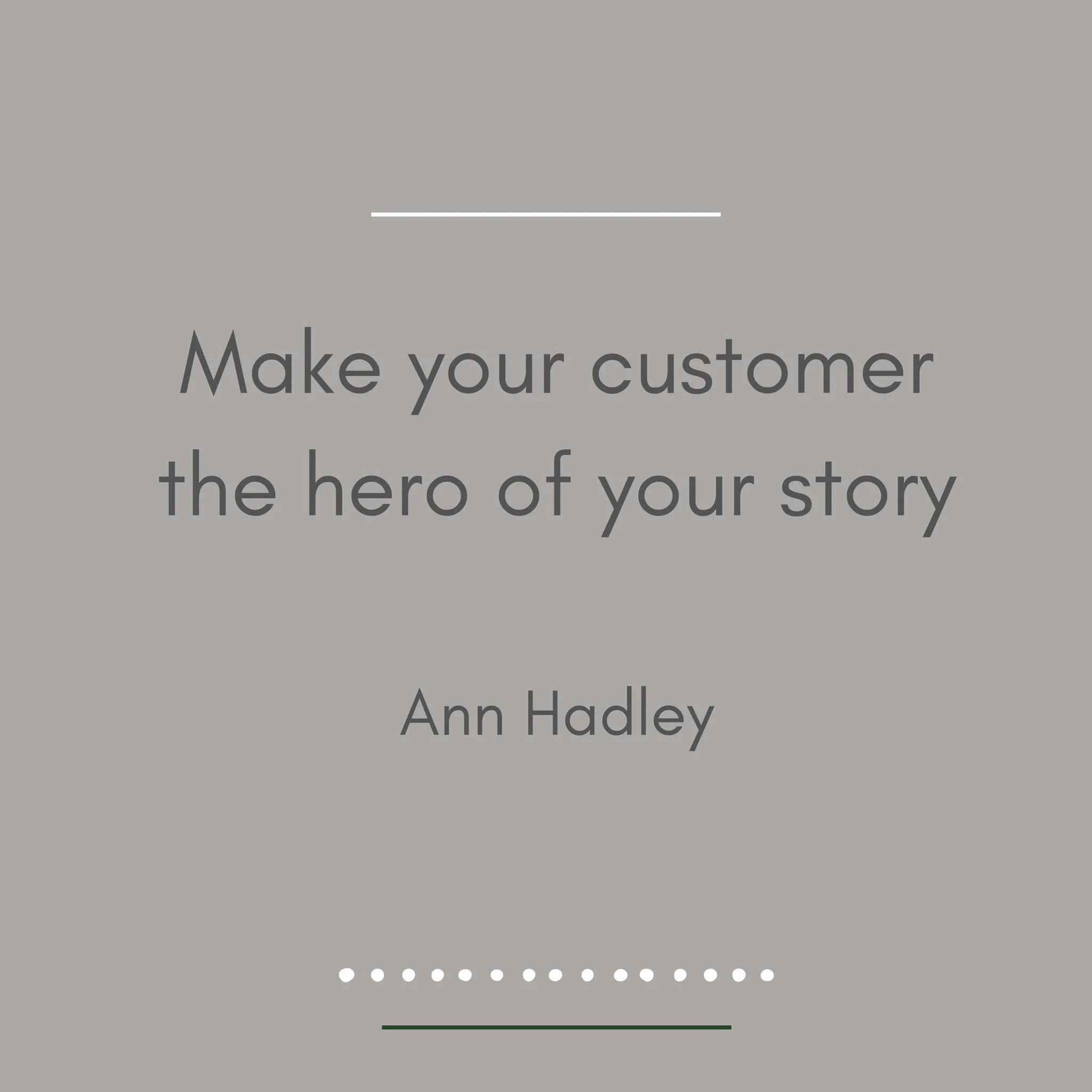 Ann Hadley is the bestselling author of &ldquo;Everybody Writes&rdquo; and &ldquo;Content Rules,&rdquo; and has been known to give valuable marketing advice with platforms such as including Entrepreneur, IBM, and the Wall Street Journal.

Your client