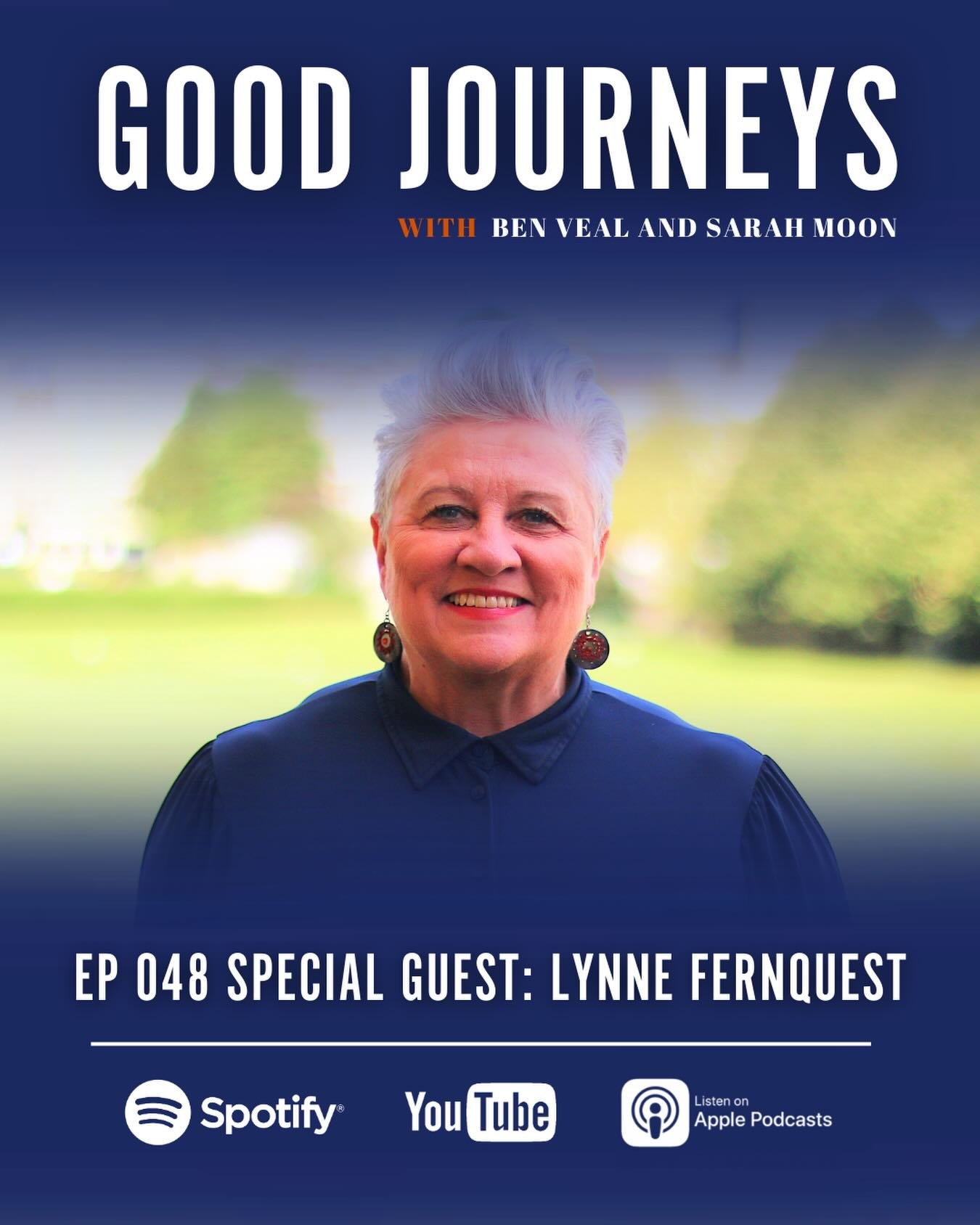 We&rsquo;re kicking off the new season of Good Journeys with Ben Veal and @sarah_moon next week with a HUGELY inspiring first guest: Lynne Fernquest, CEO of the @bathrugbyfoundation. 
@lynnefernquest grew up in a working-class community in Neath wher