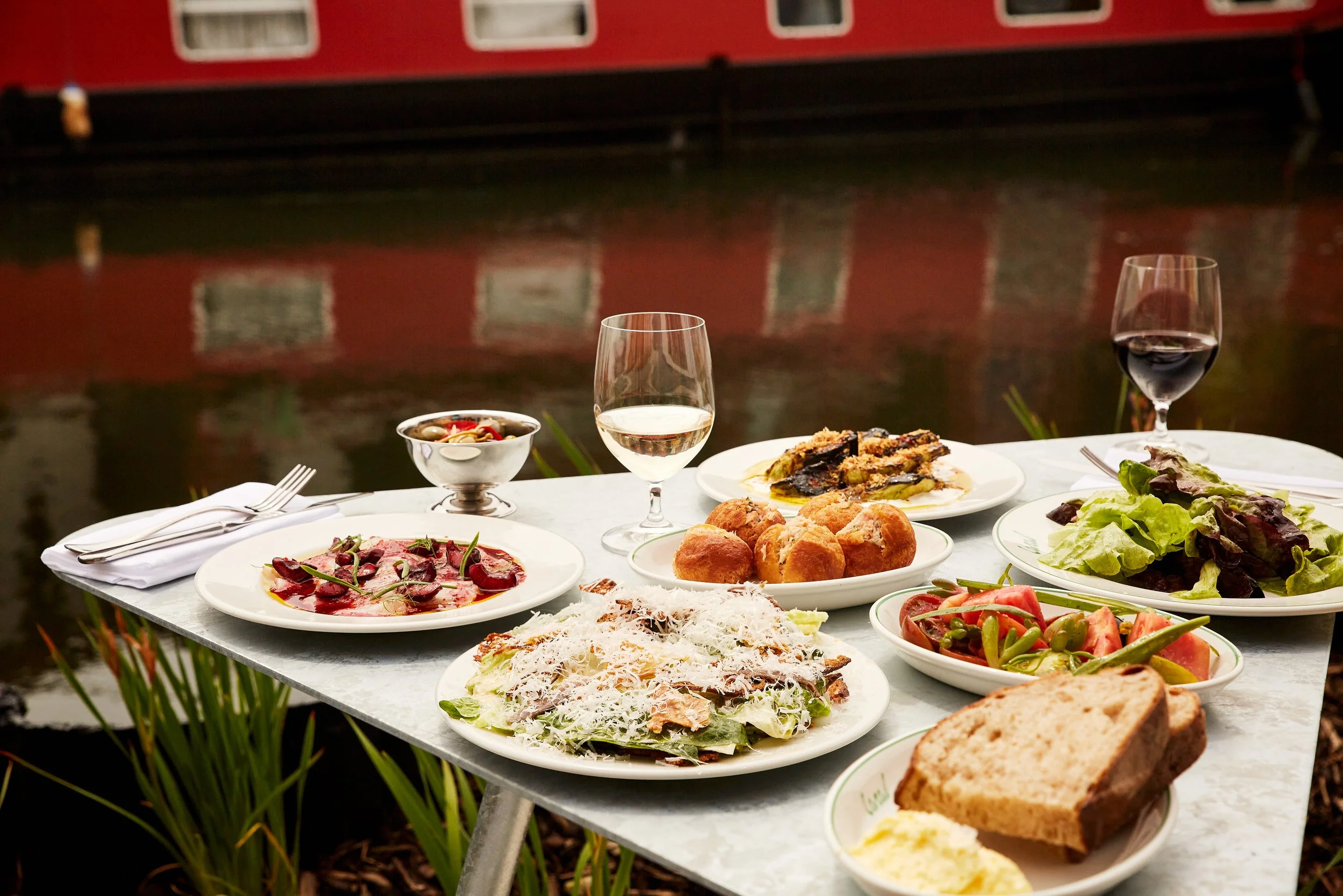 Canal is West London’s hottest waterside table