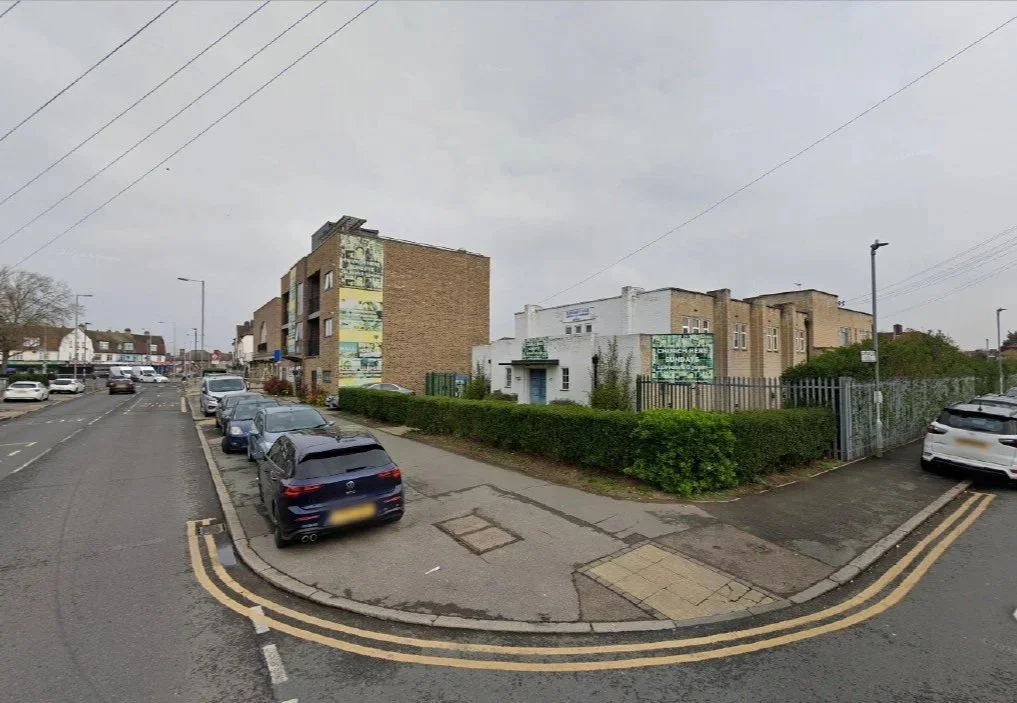 The housing section of the site prior to development