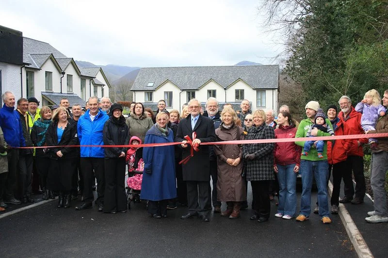 Cllr Andrew Lysser officially opened The Hopes shortly before Christmas 2013
