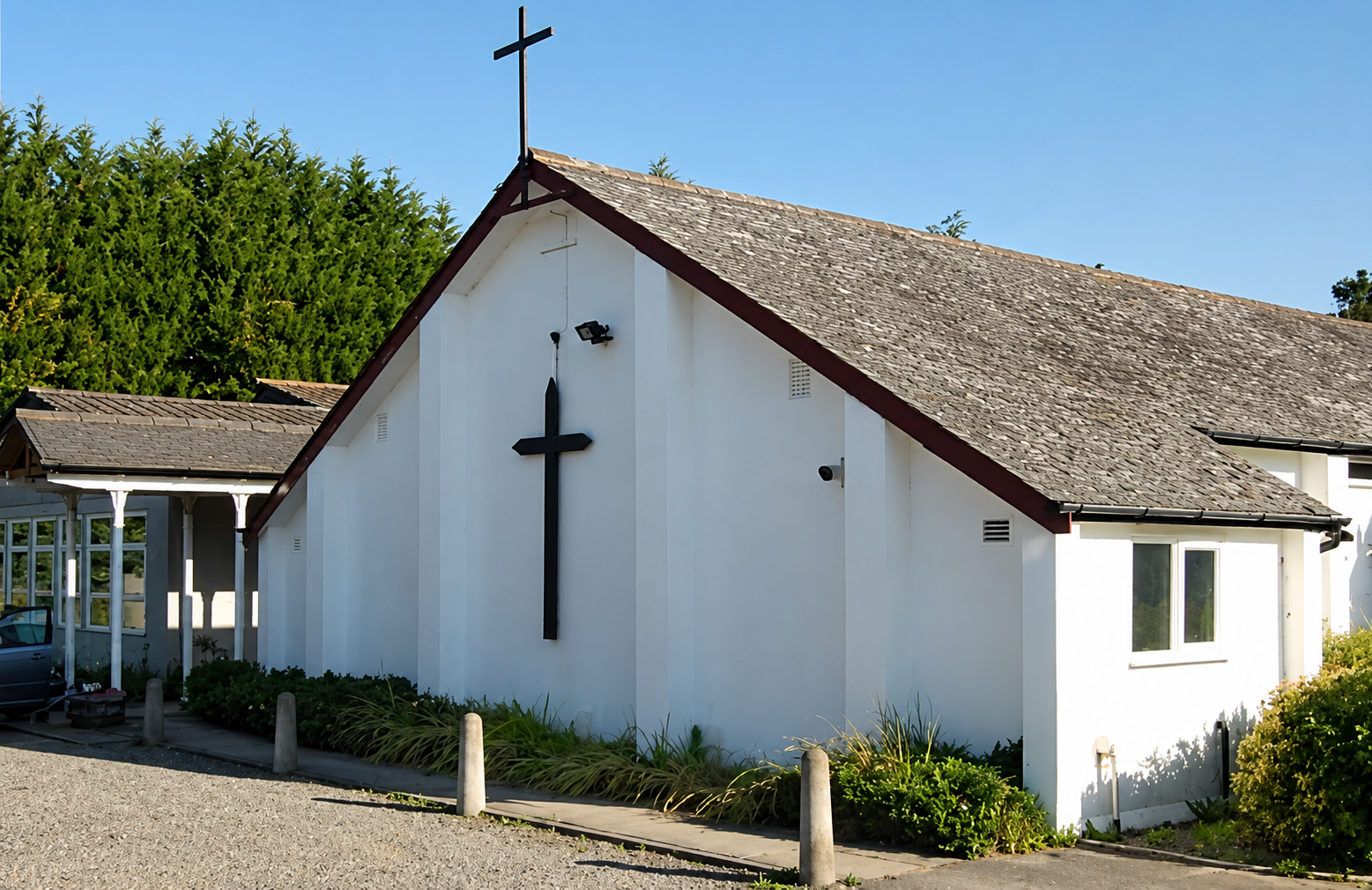 Old 1950s St Johns Church building