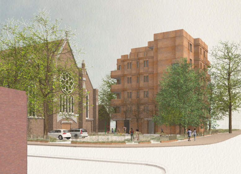 The current design that is being presented to the planning officers