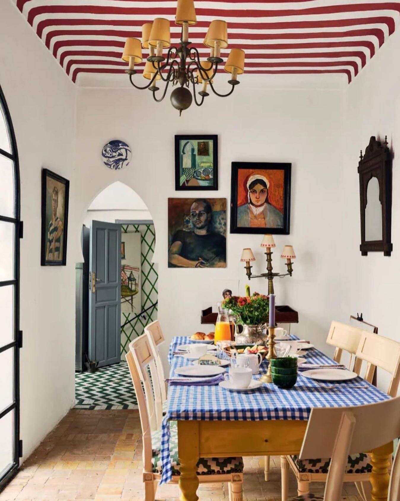 Interior designer, ceramicist and artist Gavin Houghton's home in Tangier.

Gavin&rsquo;s style is mainly influenced by the Bloomsbury group, Picasso and Jean Cocteau, but he sources inspiration from anywhere and everywhere.

Houghton&rsquo;s journey