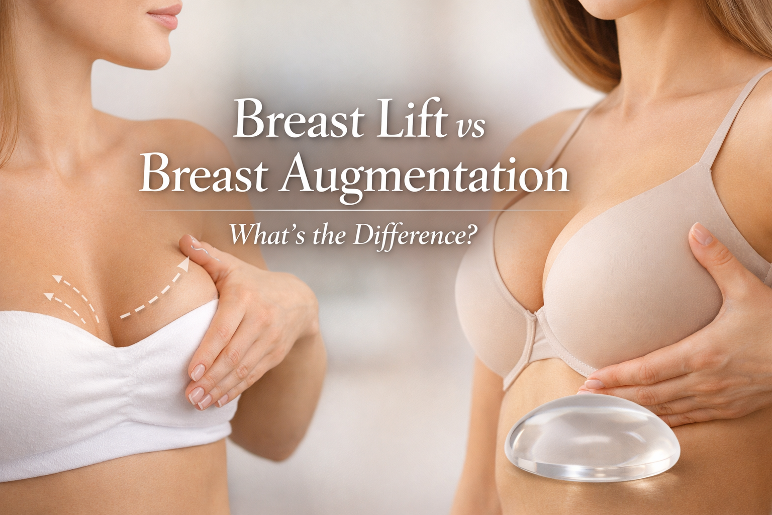 Breast Lift vs Breast Augmentation: What’s the Difference?