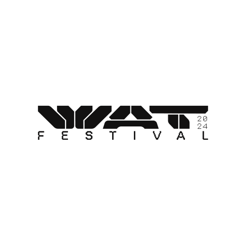 Logo du festival BYNAC 2024 en noir et blanc avec le texte Festival en dessous.