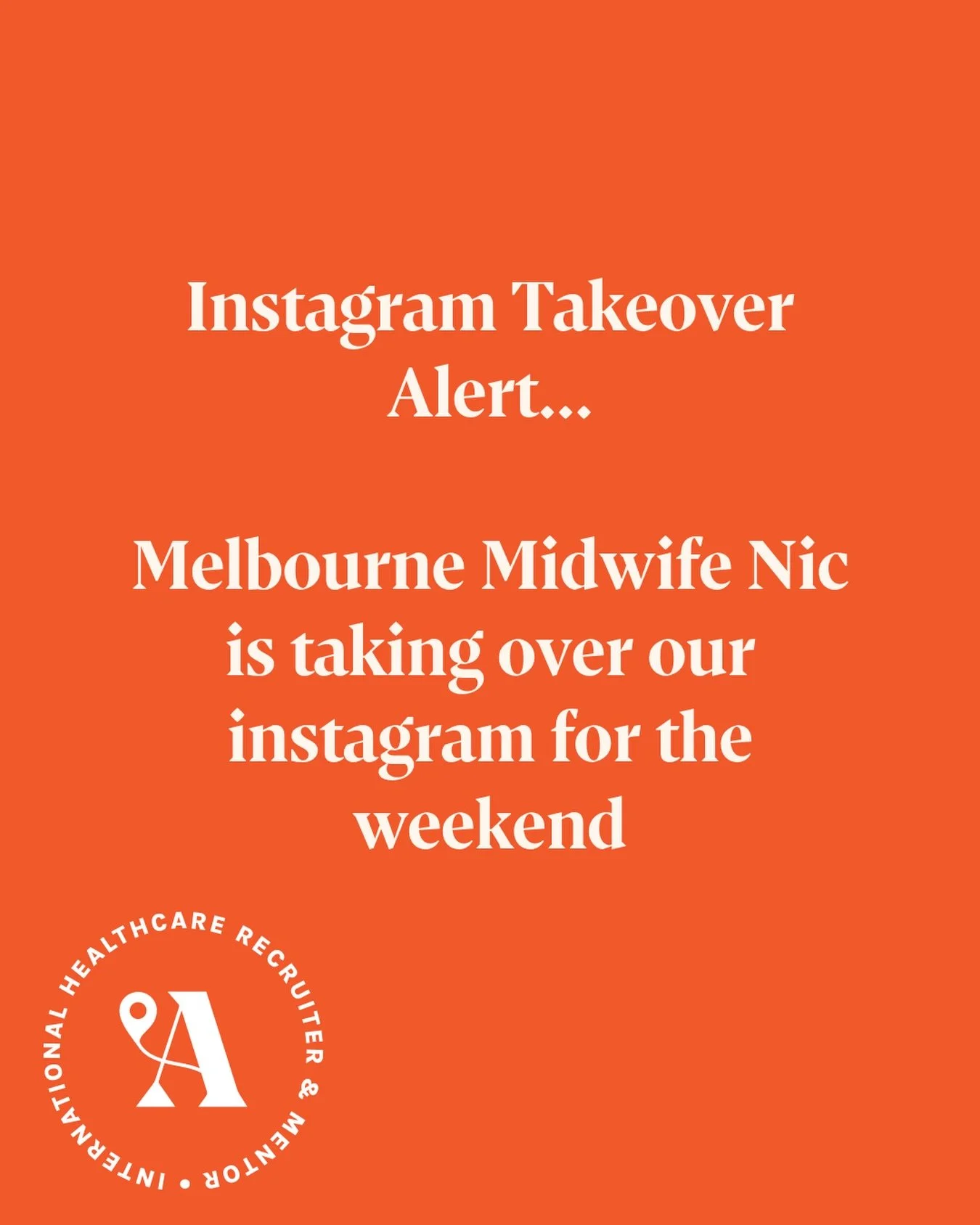 Make sure you are following along to see what Aulive midwife Nic gets up to over the weekend 👀 

#midwifelife #melbournemidwife #takeoverweekend #adayinthelife #movedownunder
