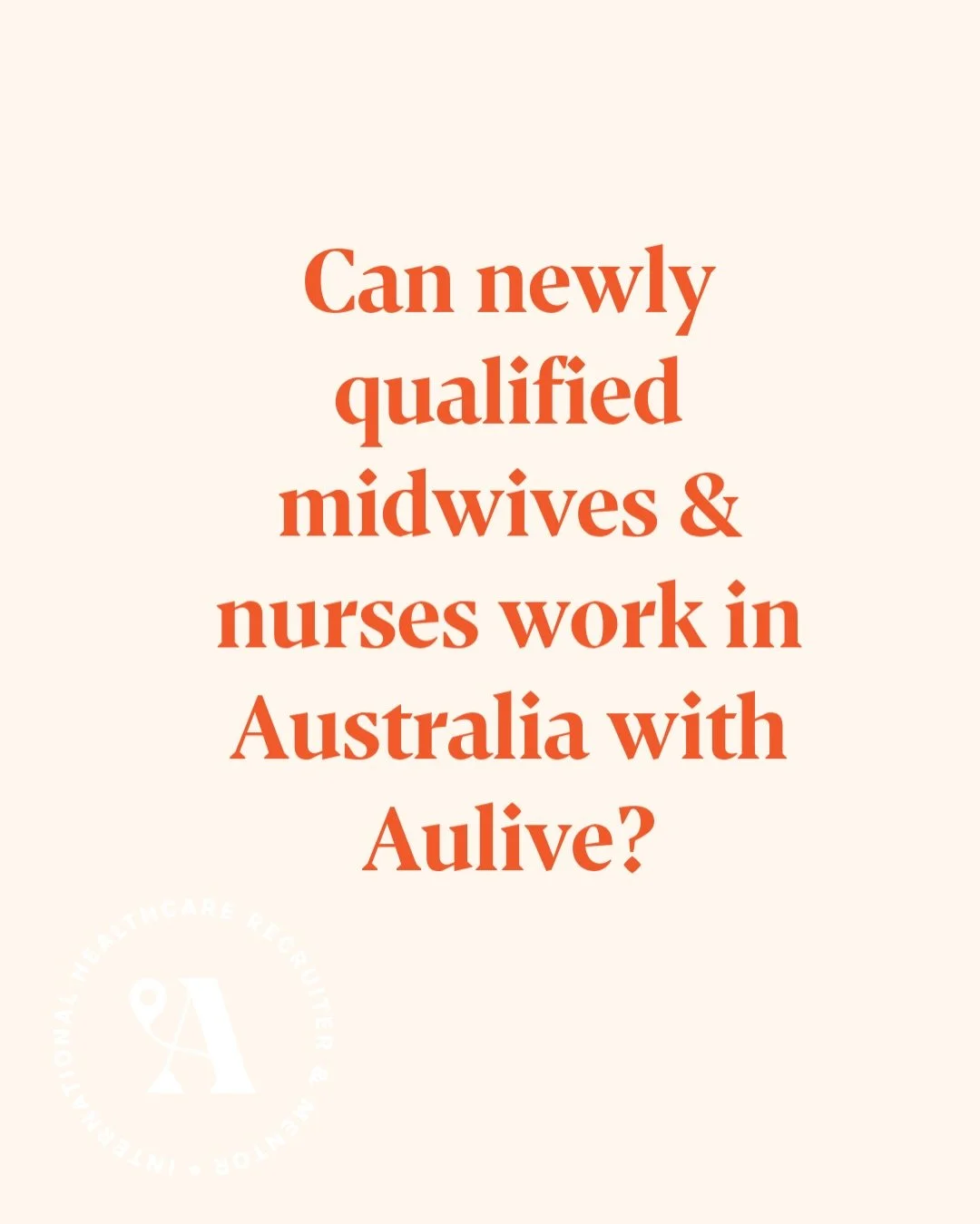 The current 🔥 question that we get asked at Aulive ✌🏻

#studentmidwife #NQM #midwifejobs #nhsjobs #midwifedownunder