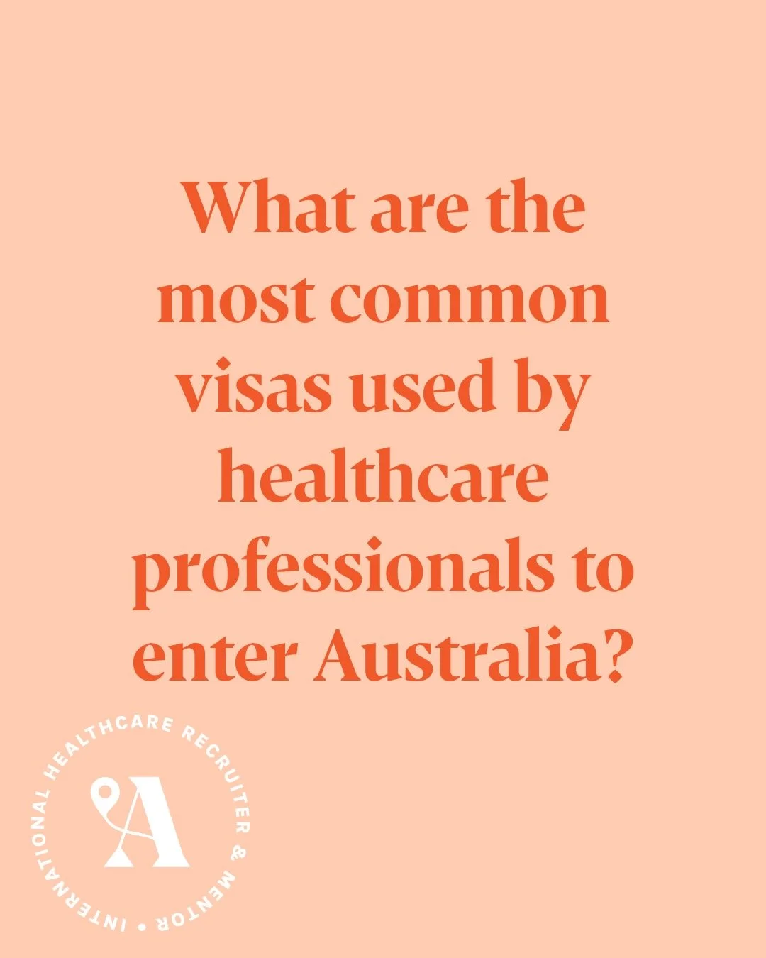 Which visa would you choose? 

#australiasponsoredvisa #healthcareworkers #livethelifeyouwant #nhstoaustralia #ahprasupport
