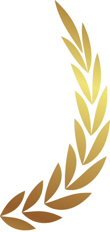 Goldene, geometrische Linien und Formen in einem abstrakten Design.
