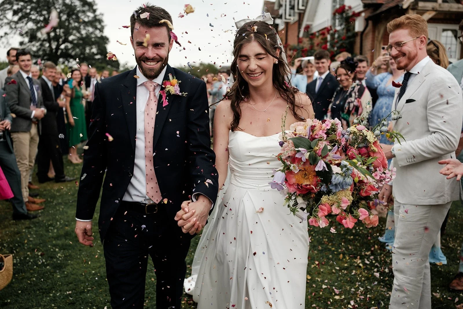 DIY Back Garden Wedding in Surrey - Ella & Angus