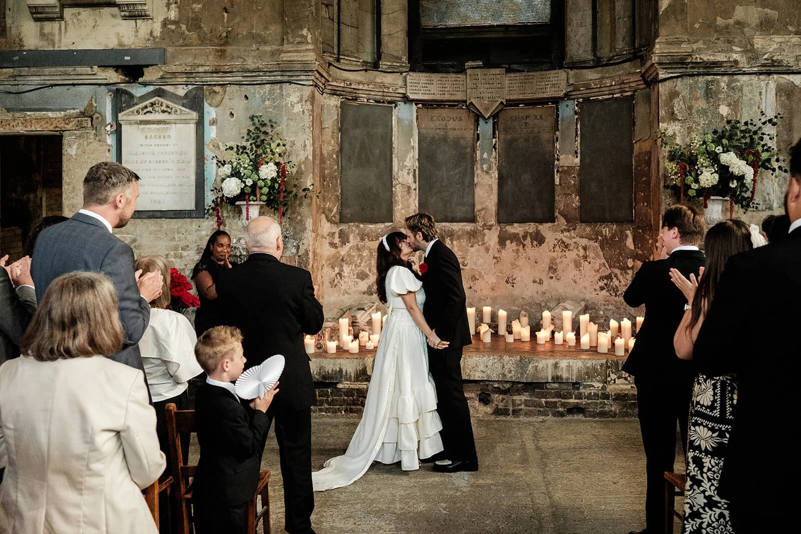 wedding day at the asylum chapel London
