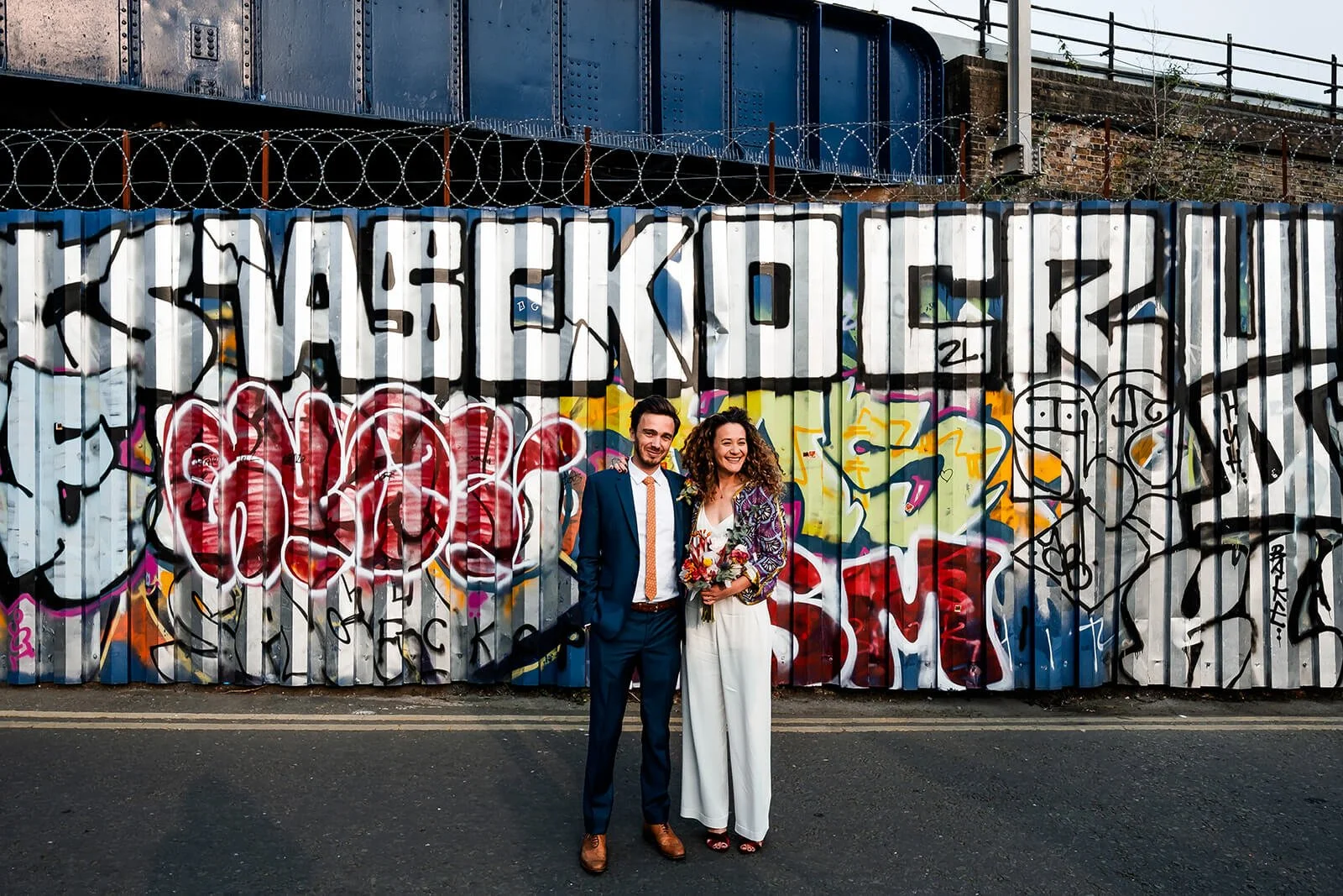 Jane & John's Hackney Registry Office Wedding + LARDO