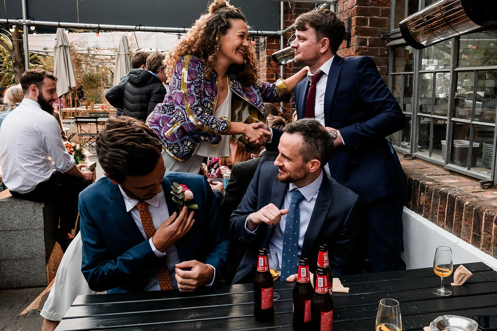 Jane & John's Hackney Registry Office Wedding + LARDO