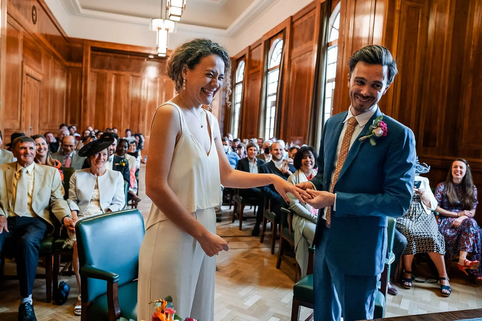 Jane & John's Hackney Registry Office Wedding + LARDO