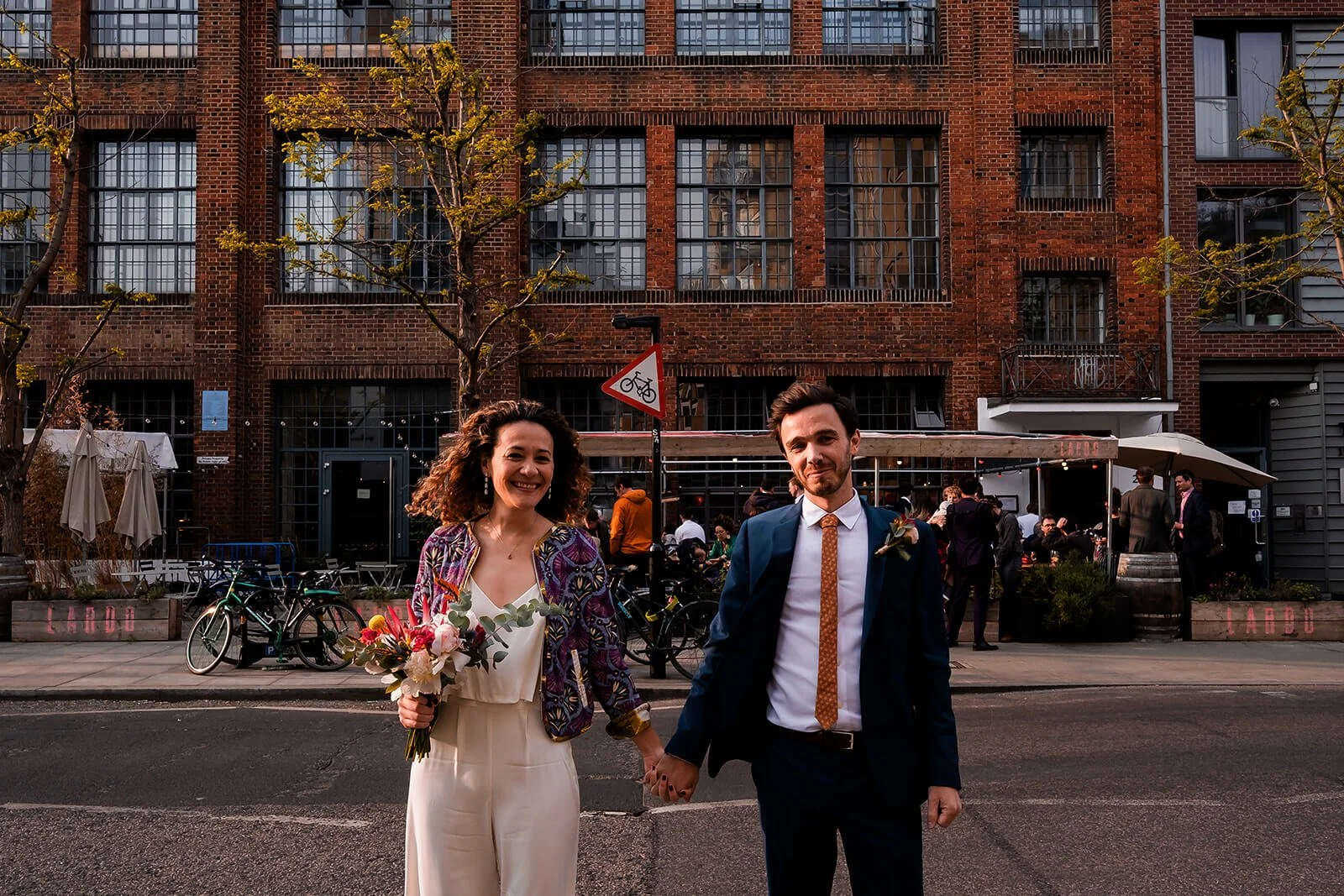 Jane & John's Hackney Registry Office Wedding + LARDO