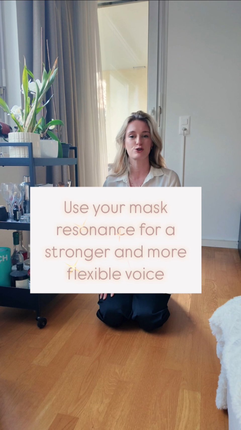 If you want a stronger voice to reach higher notes, I have a secret:
It’s not about pushing harder, It’s about placing your voice in the right spot.
Your frequencies should be as forward as possible and I call it (like many others so): Th
