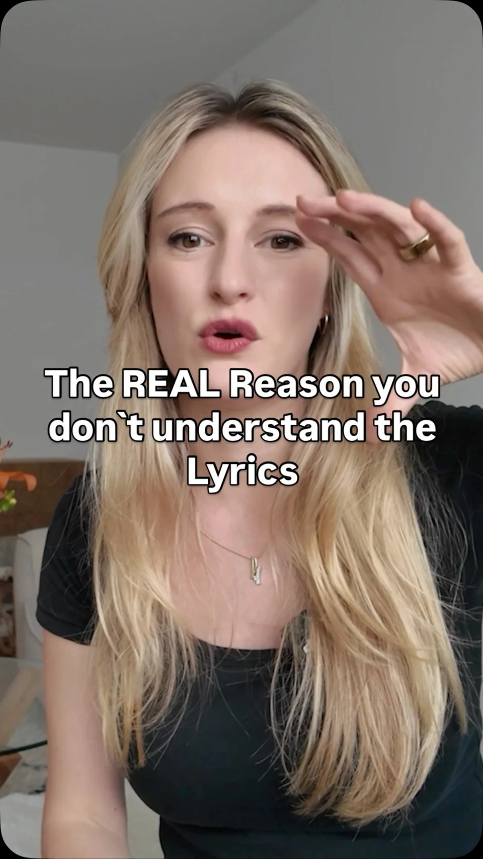 it’s a vocal technique. By deforming the words, they bring the sound forward, making it easier to hit high notes and keep the voice powerful. It’s one of the hidden tricks behind great singing!