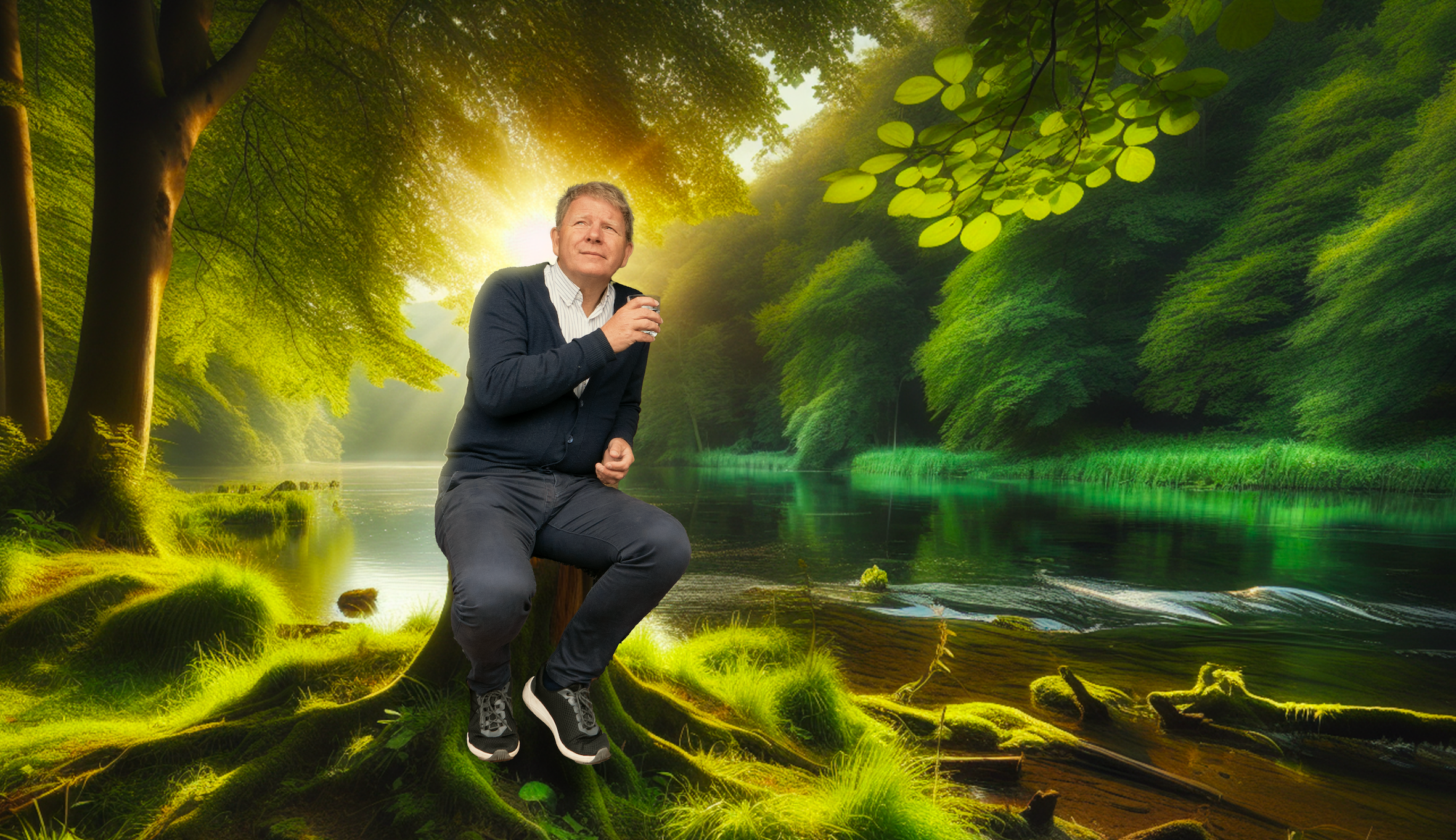 Kan du sette deg ned Gud, vi må snakke sammen