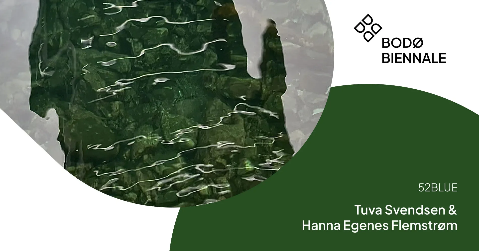 Bodø Biennale: 52 Blue - arbeidsvisning. Tuva Svendsen &amp; Hanna Egenes Flemstrø