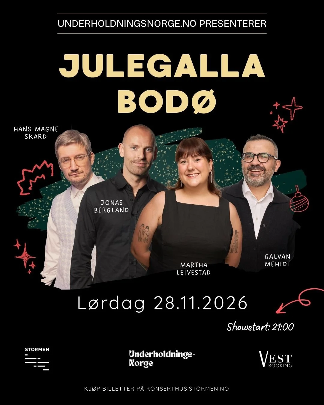 Stand Up Julegalla Bodø