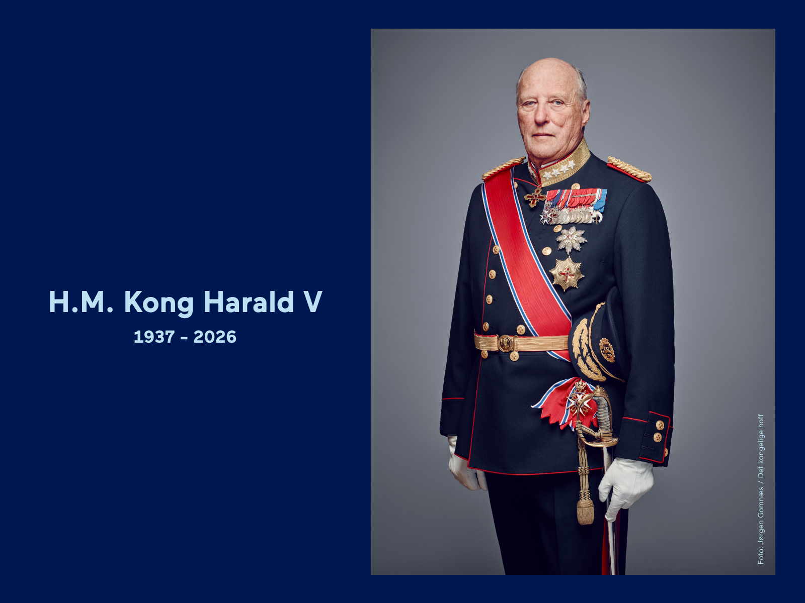 H.M. Kong Harald V - bisettelse