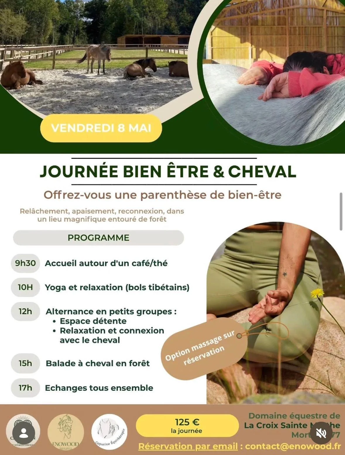 Journée Bien-être et Cheval