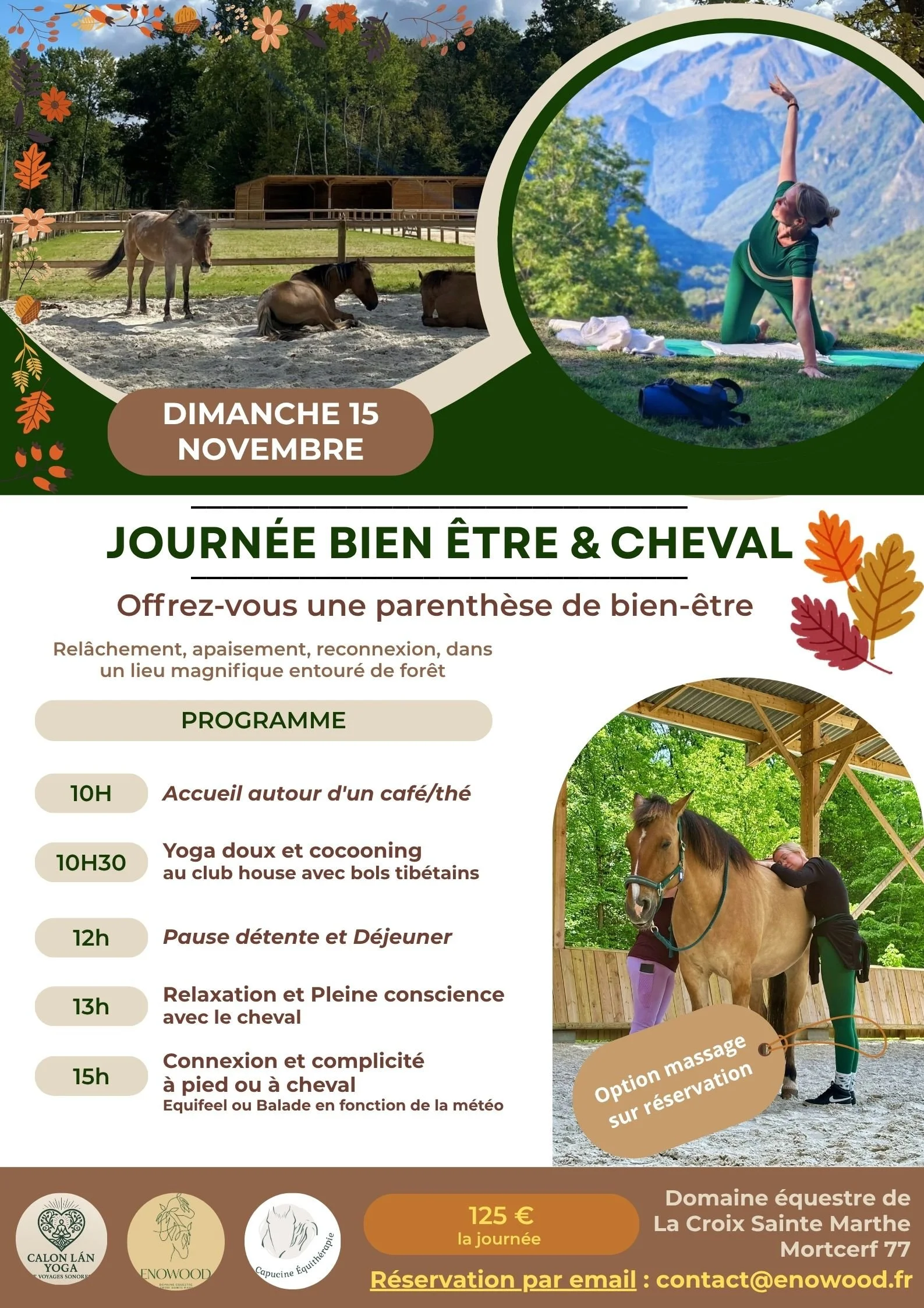 Journée Bien-être &amp; Cheval - 2ème édition