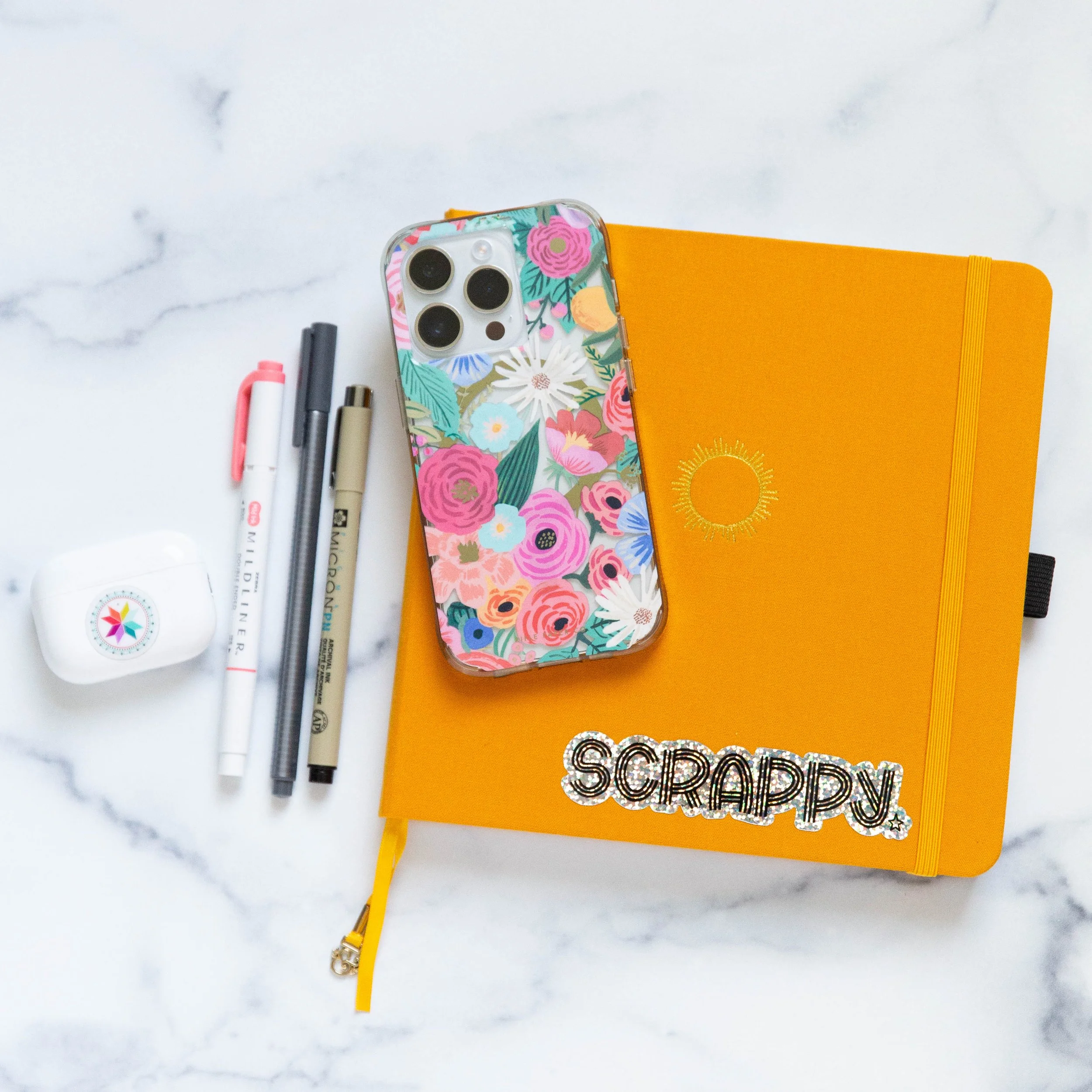 bullet journal and iphone