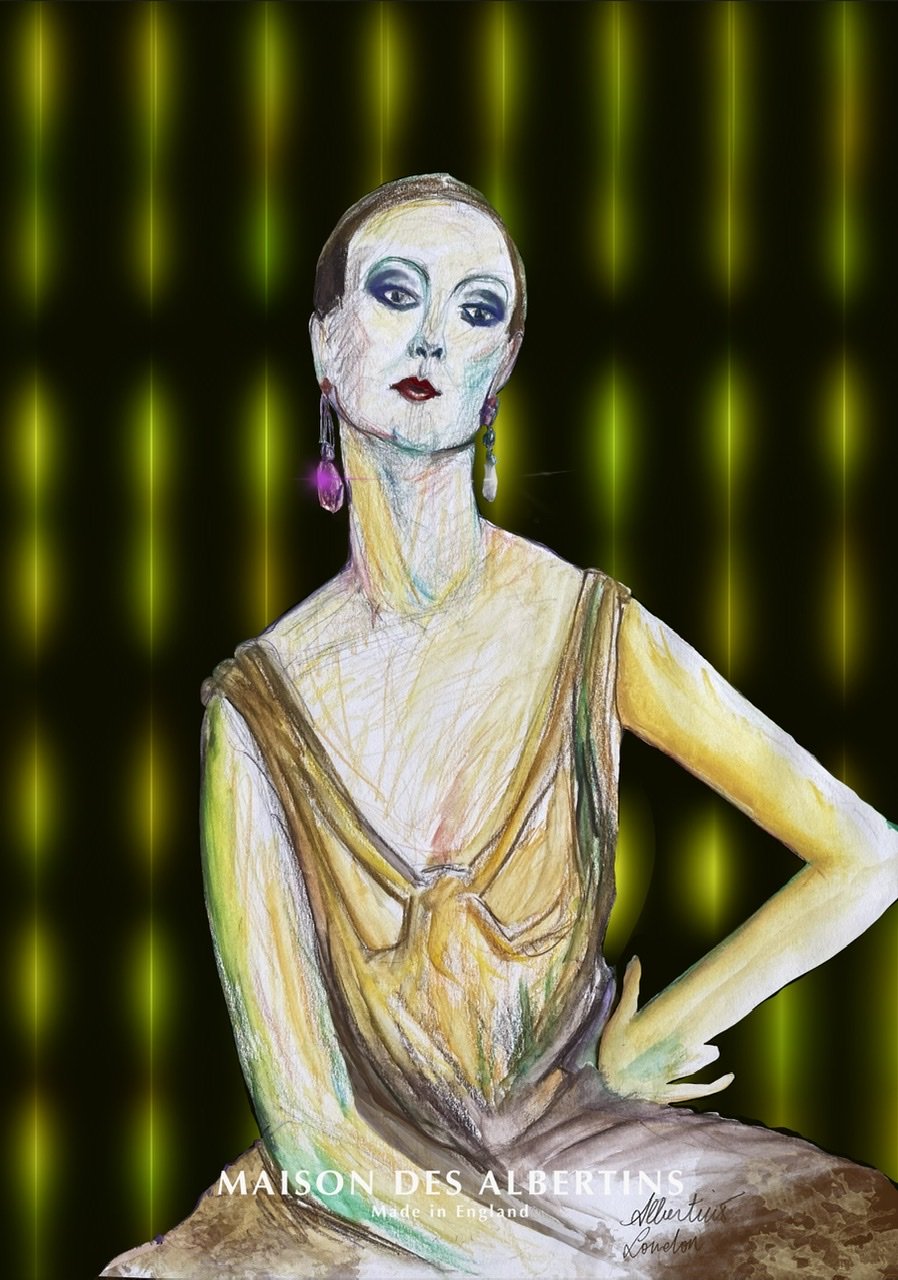 Lady Art Deco