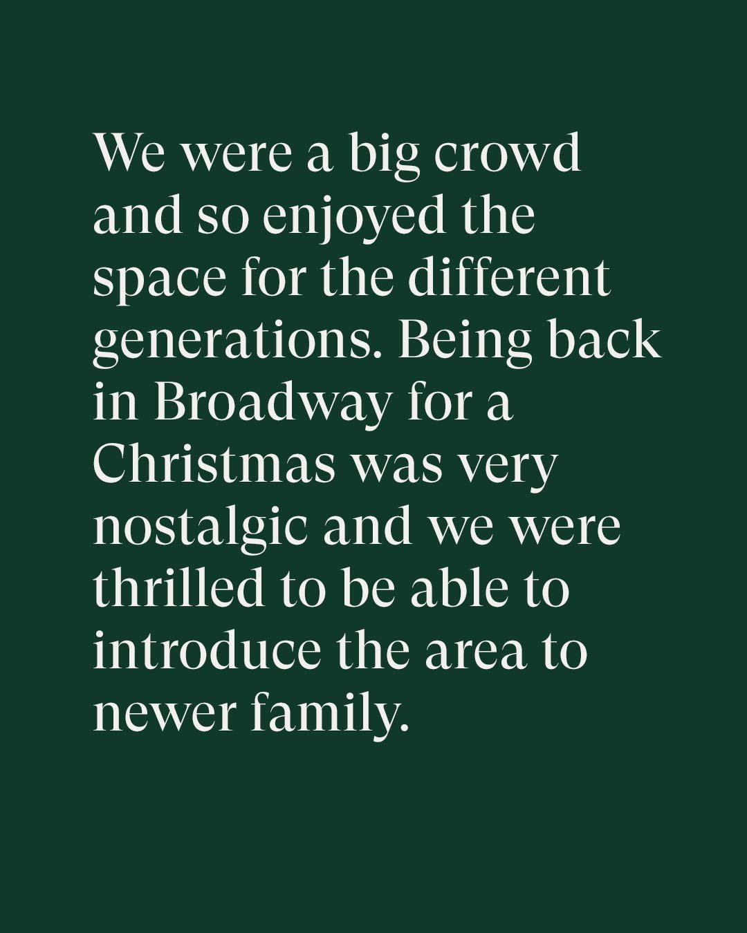 Christmas at Pye is sadly over, but we&rsquo;re so happy to have created lasting memories for our wonderful guests. 

Enquire now and make your next Christmas truly magical at Pye Corner House.
.
.
.
.
#PyeCornerHouse #FestiveStay #ChristmasMemories