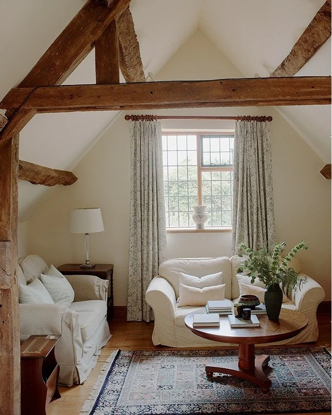 Our self-contained apartment sleeps four guests across one double room and one cosy twin room, and is available at an extra cost. Accessible by an external staircase (which makes it unsuitable for young children) it features exposed oak beams through
