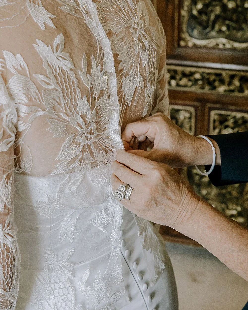 Pye Corner House Garden Wedding Dress