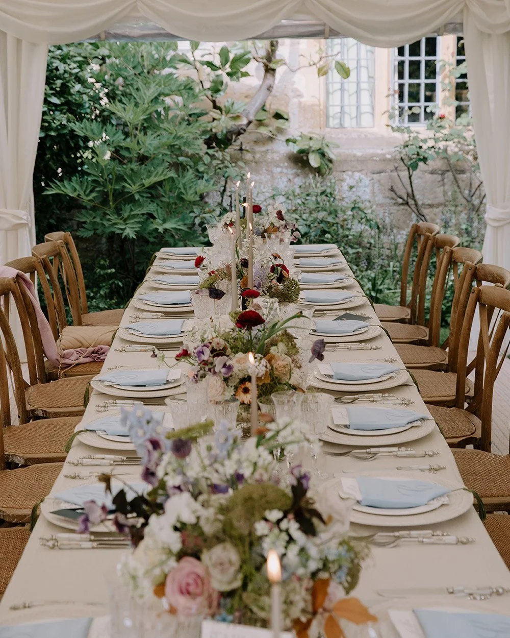 Pye Corner House Garden Wedding Dinner