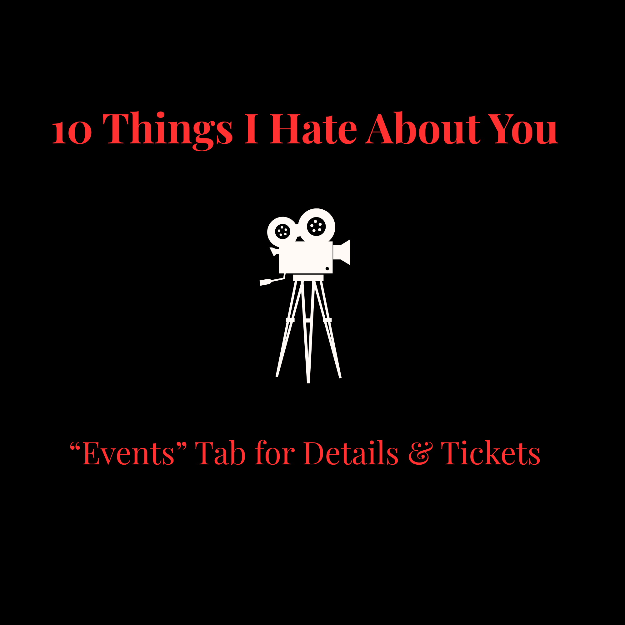 Movie in the Bowl - 10 Things I Hate About You