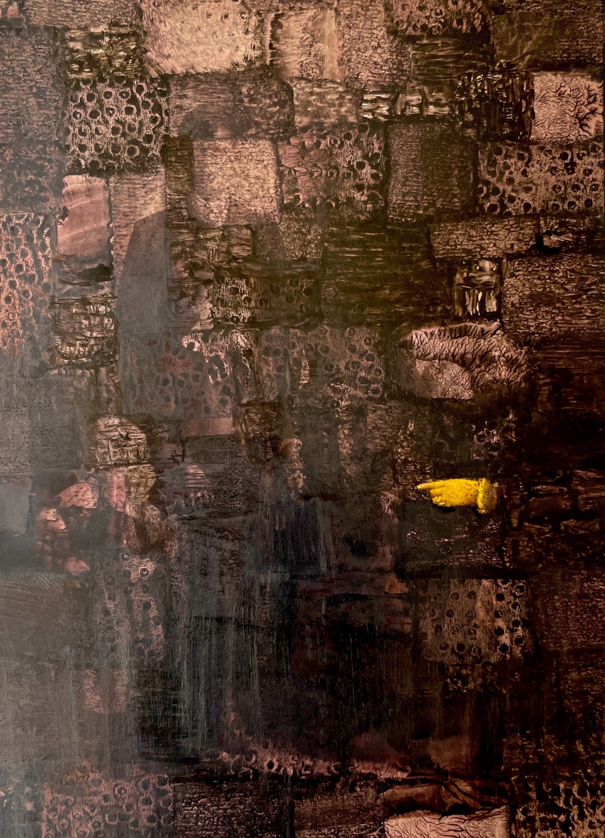 Julie Blankenship | Brickworks: Point Left |
6.5" x 4.25” in | Ink and dust on found 19th century photographs