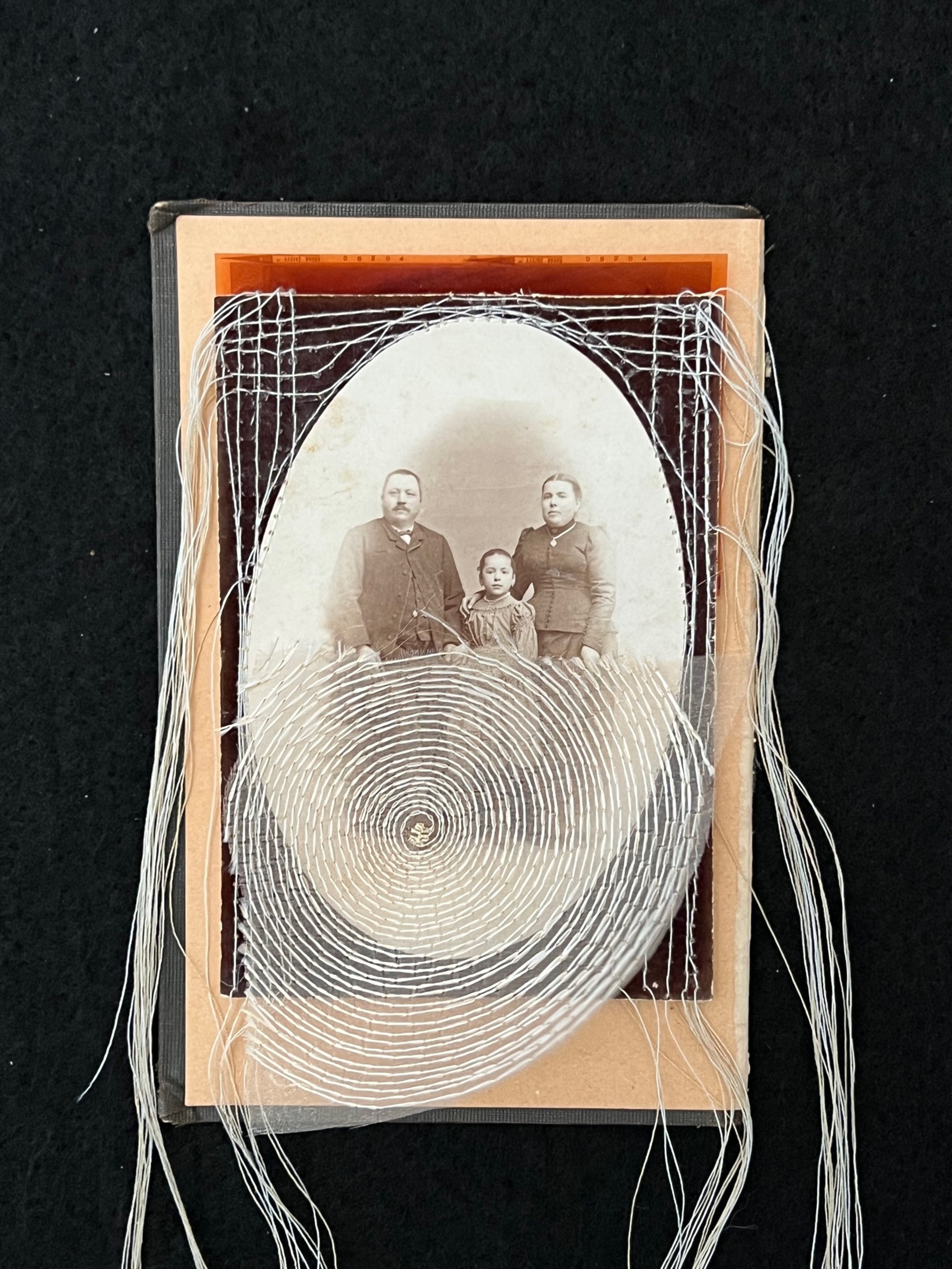 Janet | Family Ties | 5"x9" in | Collage