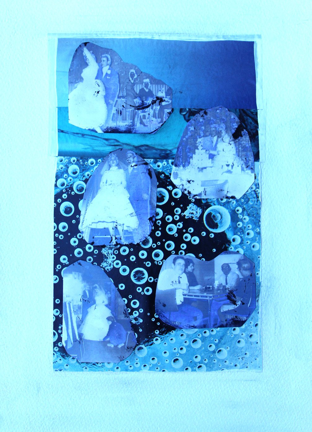 Marcel Grimard | Everything started here | 11" x 8" in | Mixed media on Arche paper