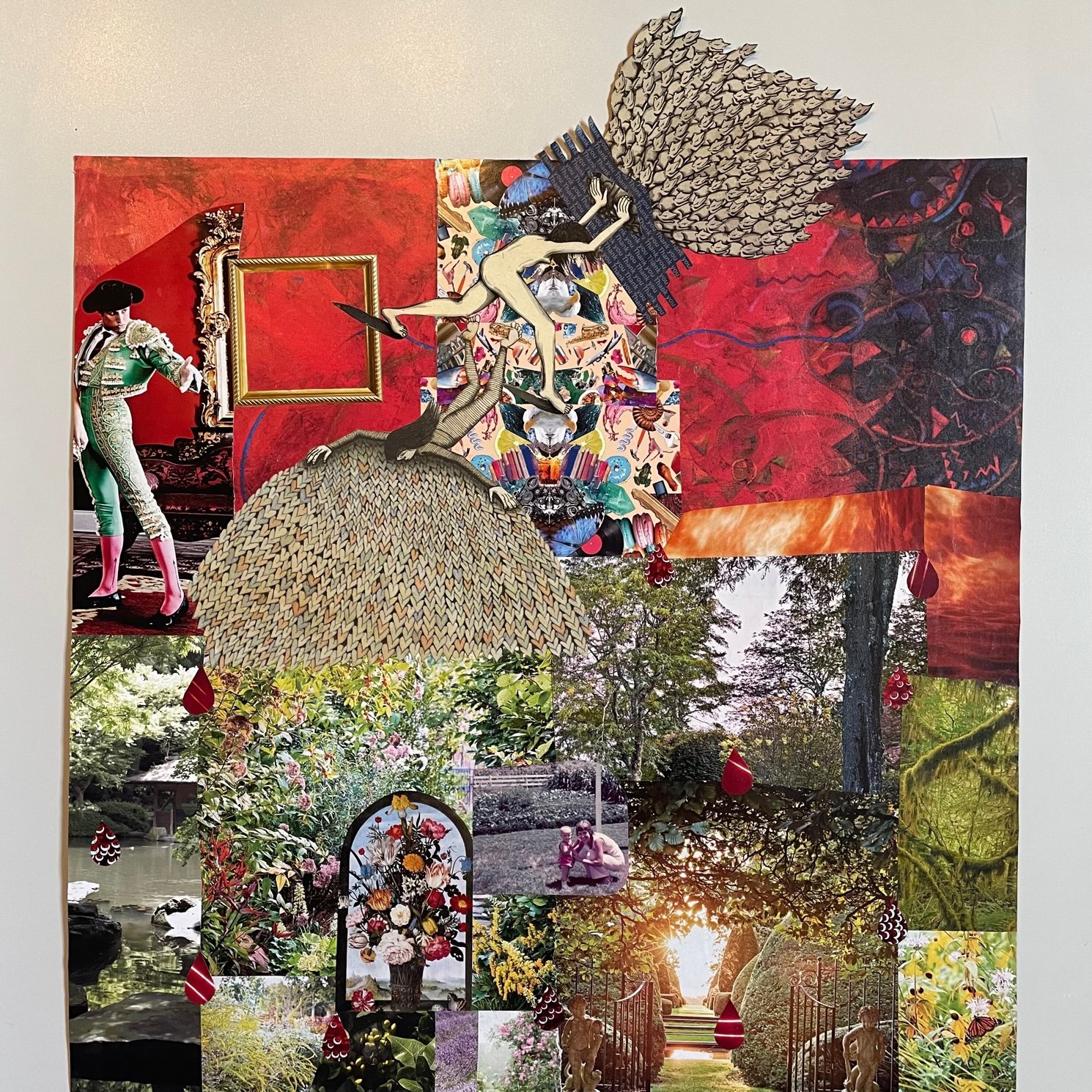 Jennifer Lentfer | Climbing II | 22" x 28" in | Paper on cardstock