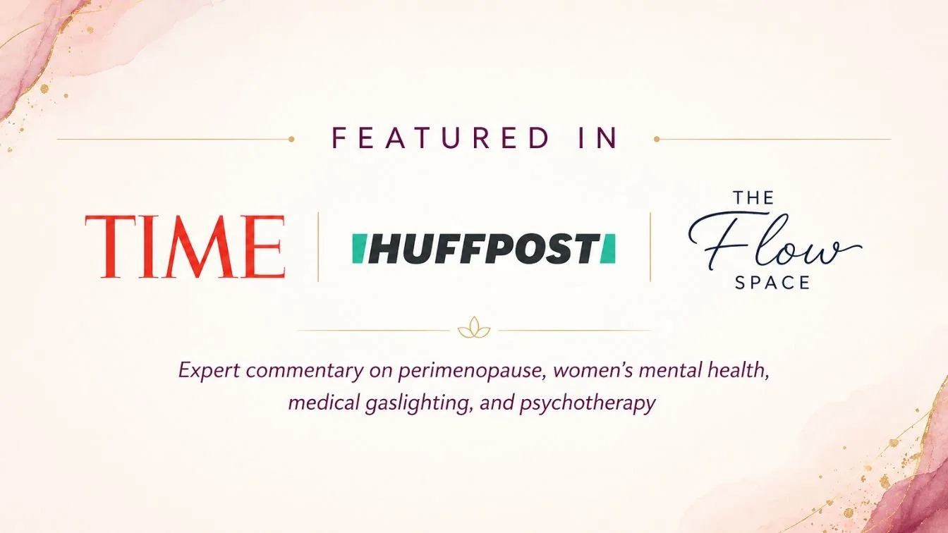 Jessika Fruchter, LMFT, is frequently interviewed in premiere publications about topics pertaining to women's mental health and midlife mental health.
