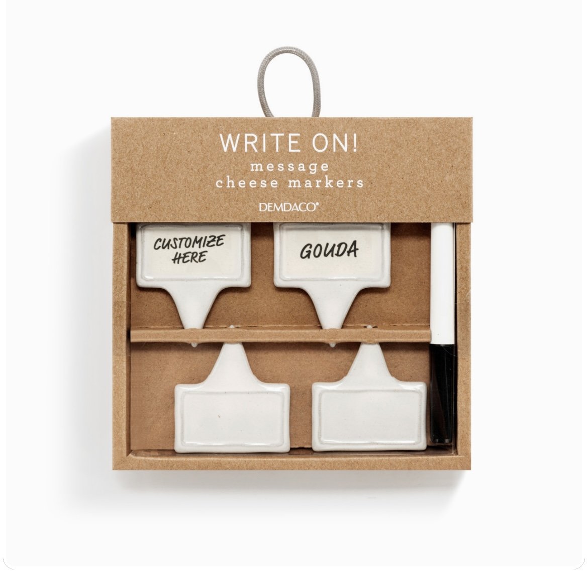 Write On Cheese Labels