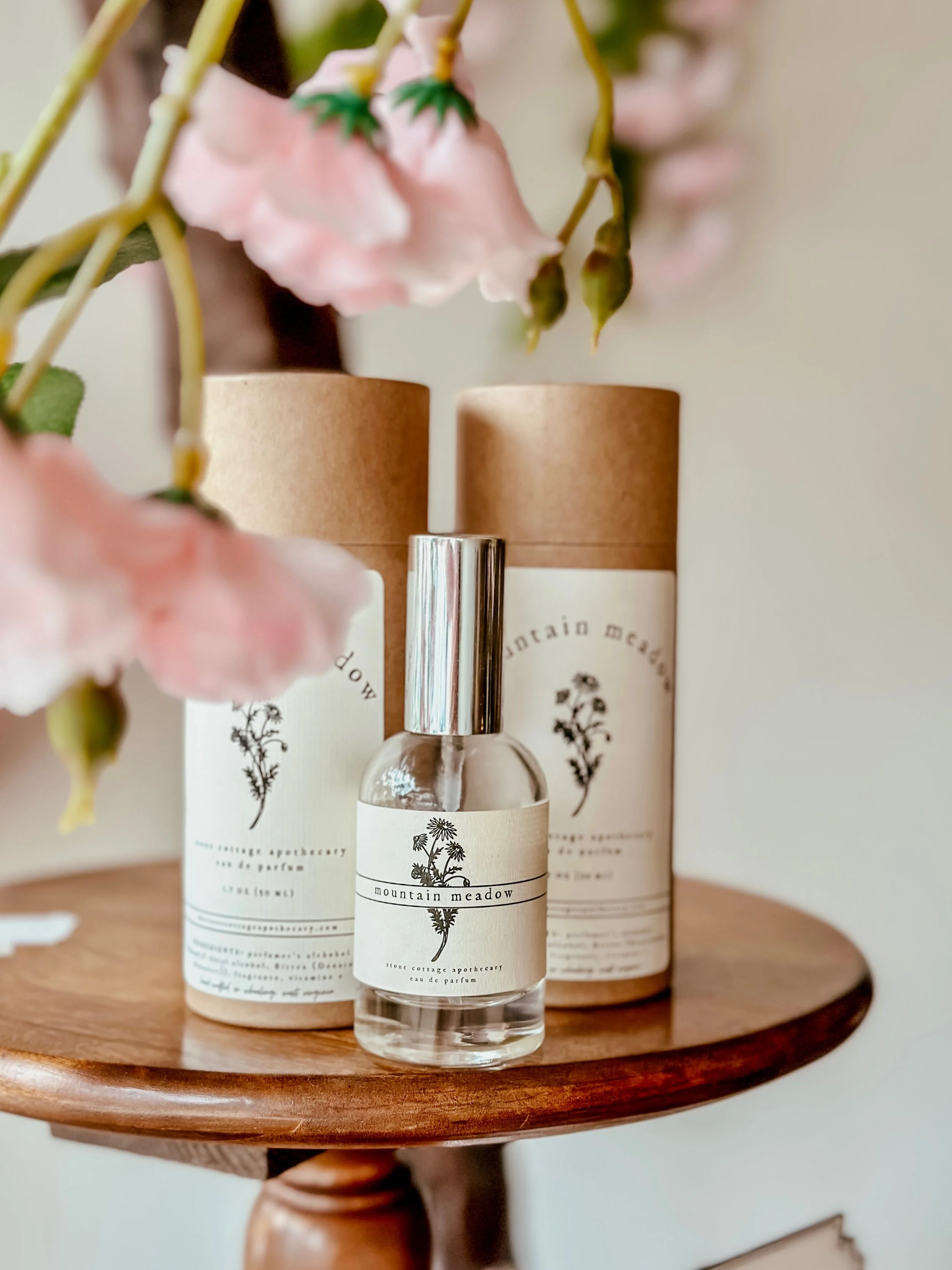 If you could bottle the feeling of standing in a meadow full of wildflowers, it might smell something like this.

Fresh lavender, airy florals, crisp mountain air, and a whisper of dew-kissed melon settle into soft amber and sheer musk for a fragranc