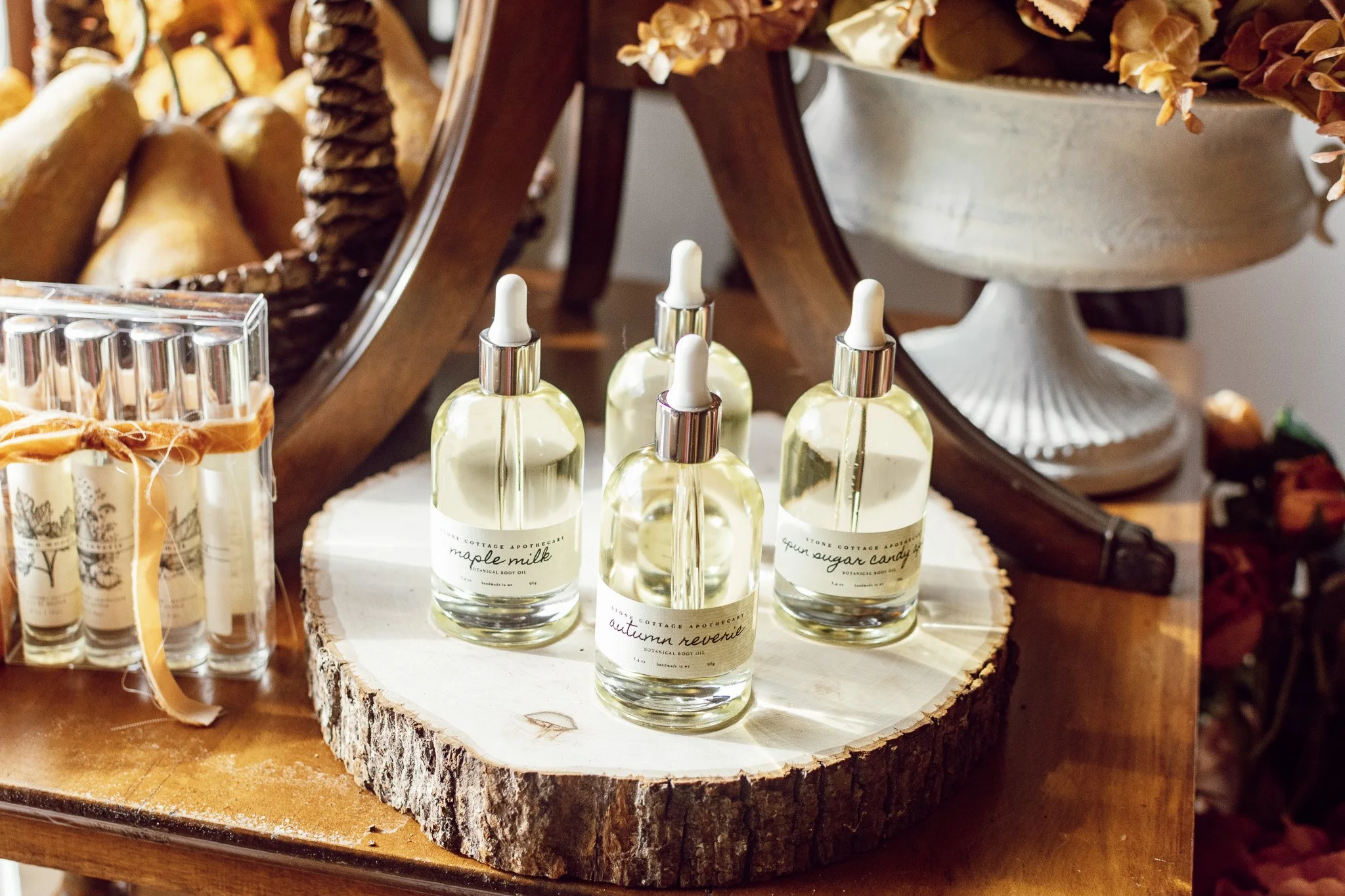 Botanical Body Oil Fall Collection