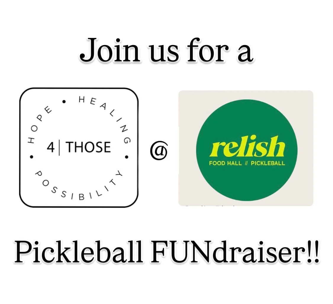 🏓🎾 Pickleball FUNdraiser 🎾🏓

Join us on Tuesday, September 30 for an exciting and playful night of FUNdraising for families experiencing the NICU journey! 

4those is hosting our first-annual pickleball tournament for all levels at Relish (@relis